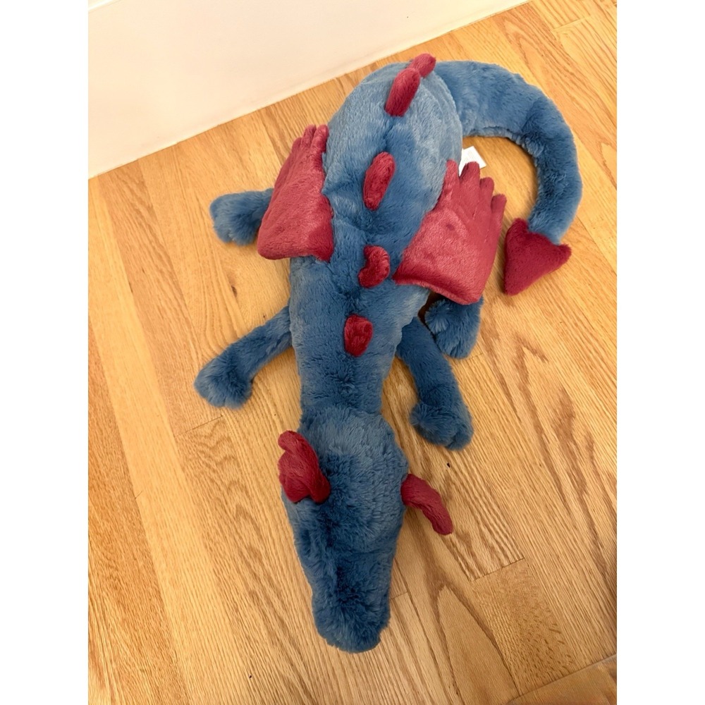 Jellycat HUGE Dexter Dragon Plush Soft Toy BNWT Authentic